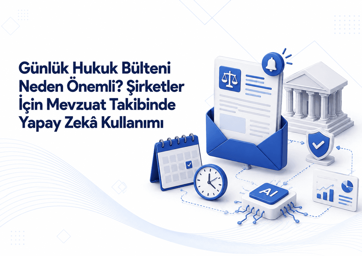 Günlük Hukuk Bülteni Neden Önemli? Şirketler İçin Mevzuat Takibinde Yapay Zeka Kullanımı
