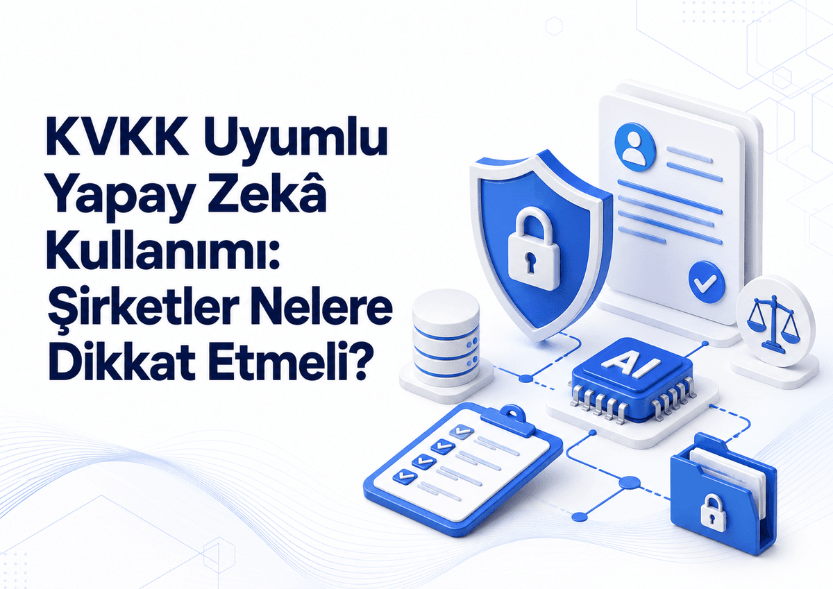 KVKK Uyumlu Yapay Zeka Kullanımı: Şirketler Nelere Dikkat Etmeli?